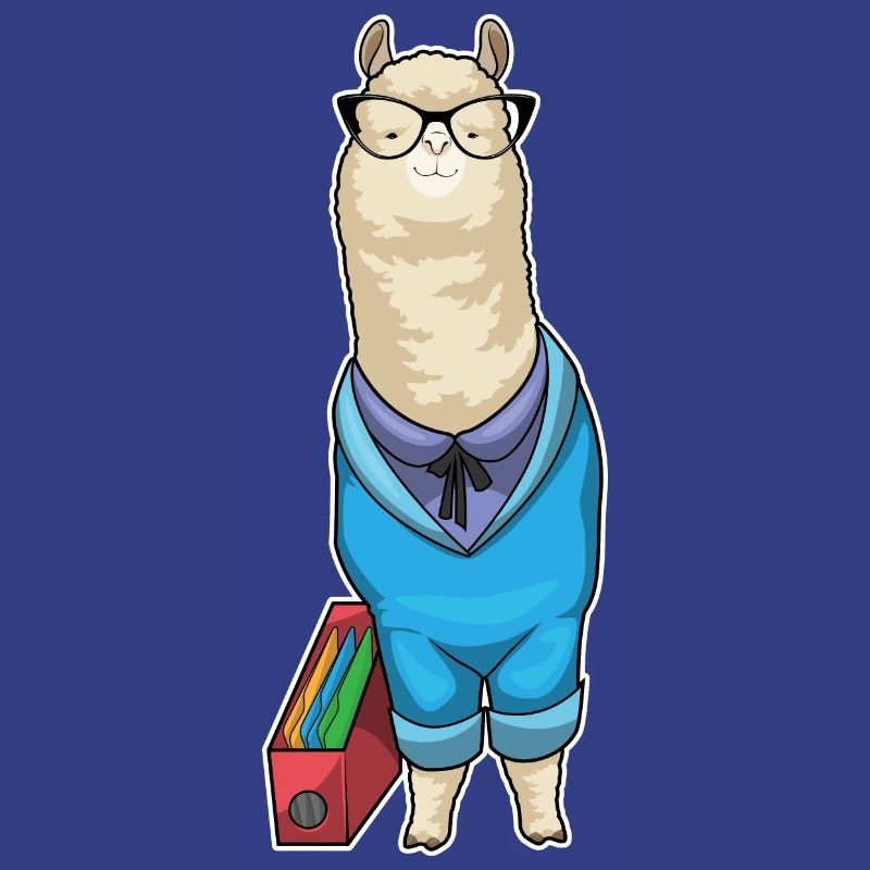 Alpaca Secretary Folder Office