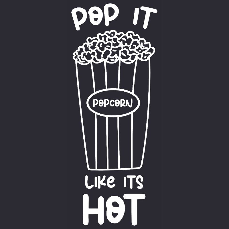 Pop It Drôle comme son design de snack au popcorn chaud