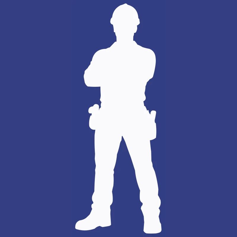 Construction Worker Construction Silhouette