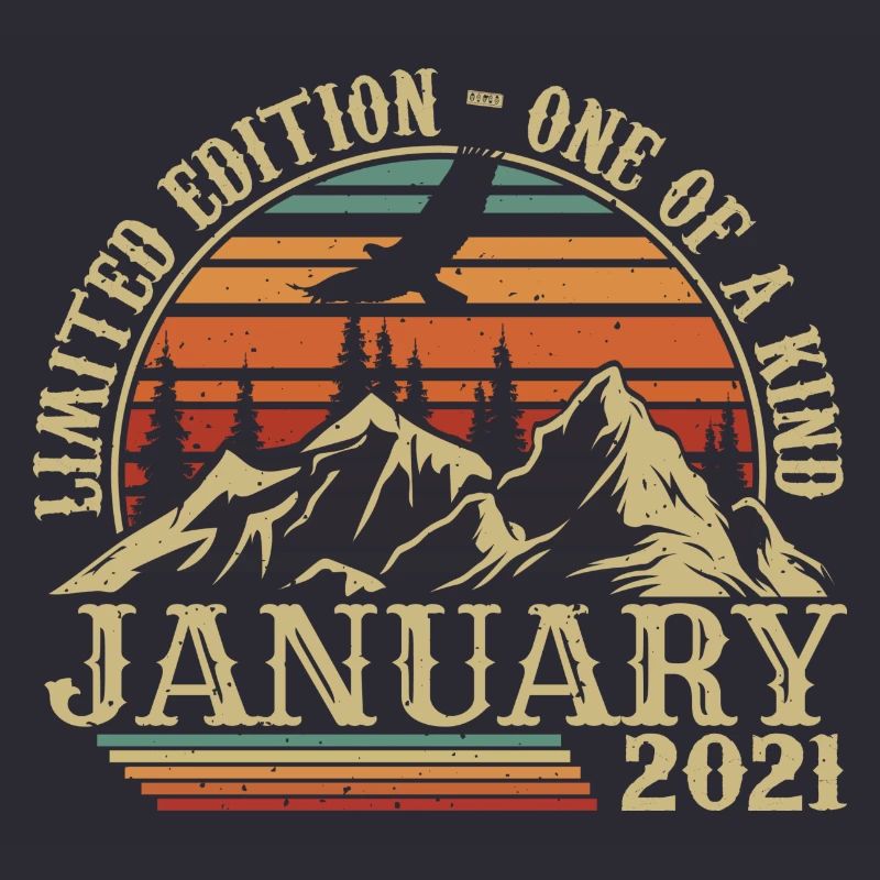 Januar 2021 - Januar 2021 Geburtstagsgeschenk