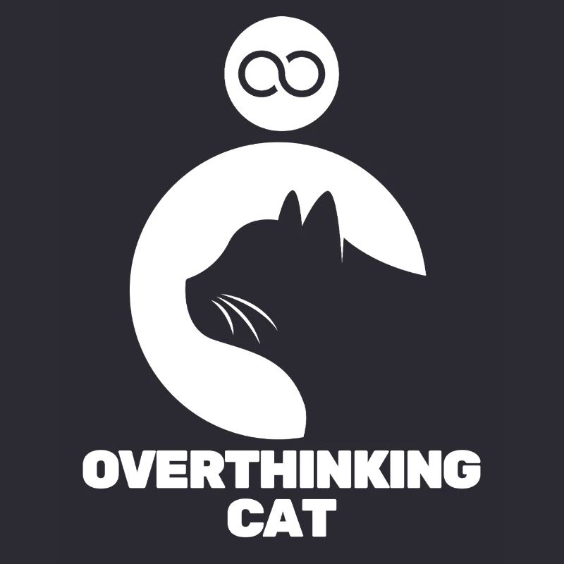 Overthinkin' Cat 