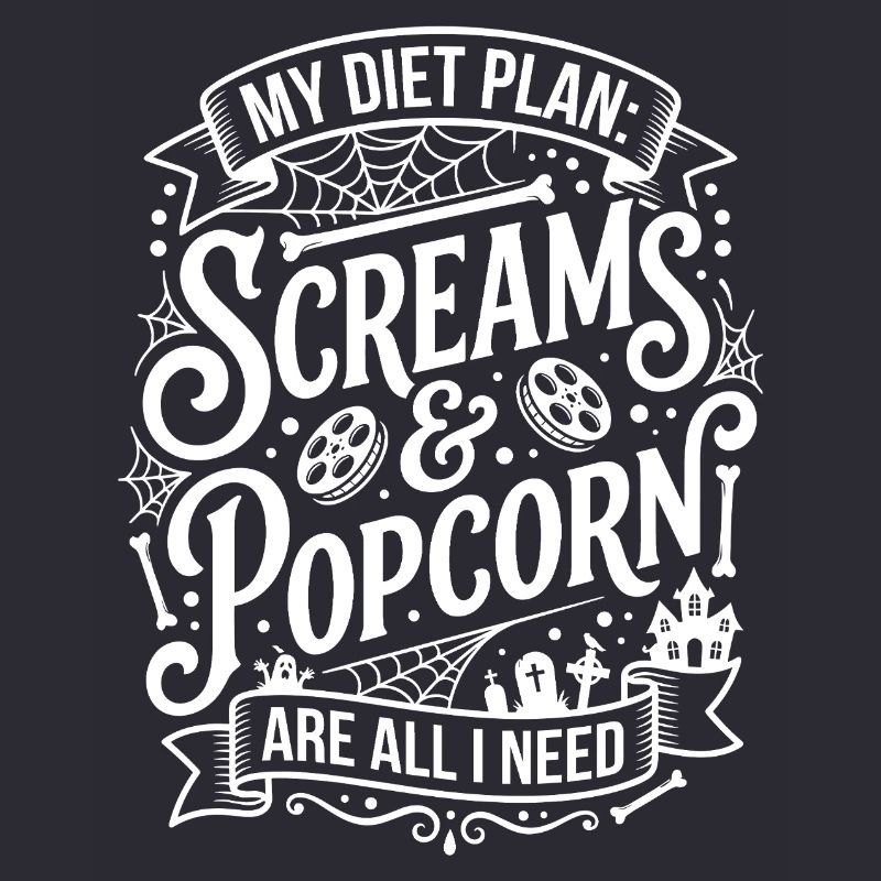 Cris & Popcorn Halloween Design