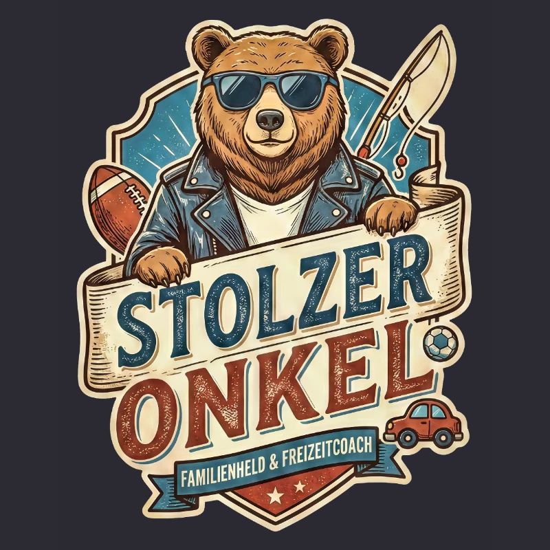 Stolzer Onkel Bär – Freizeitheld