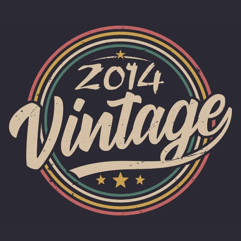 2014 Vintage 2014 Geburtstagsgeschenk - Retro Stil 2014