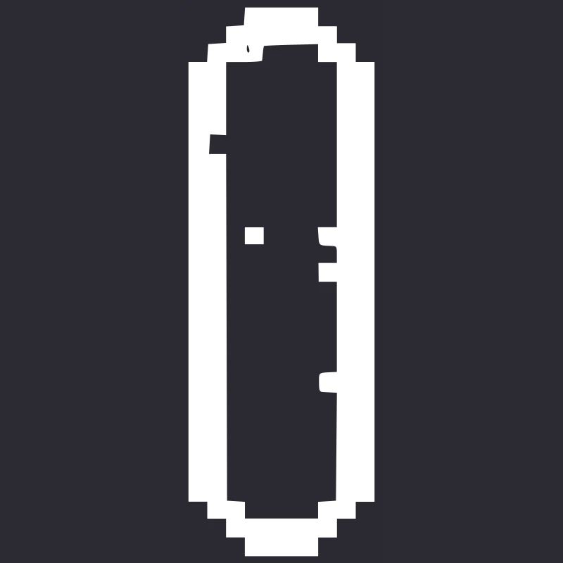 Icône de pixel de la bactérie bâton