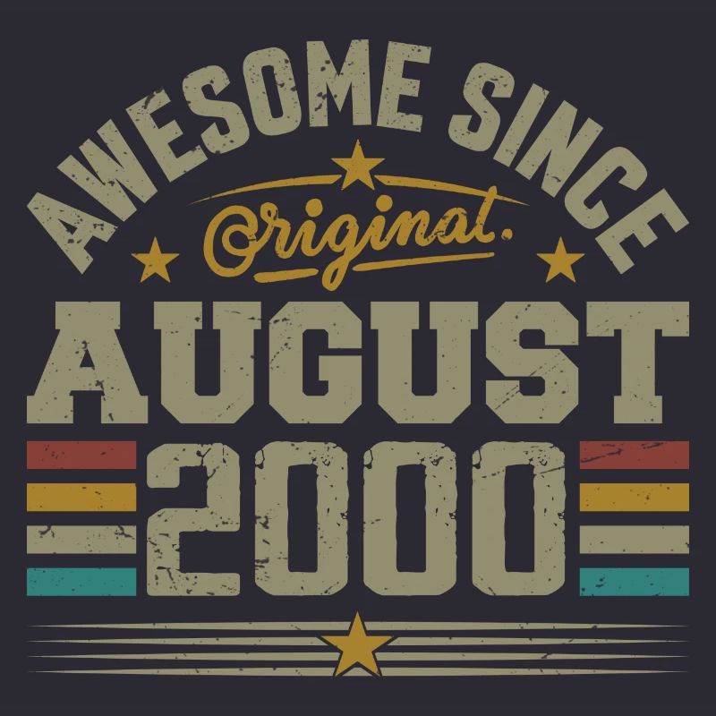 August 2000 Anniversary August 2000 August 2000 Retro