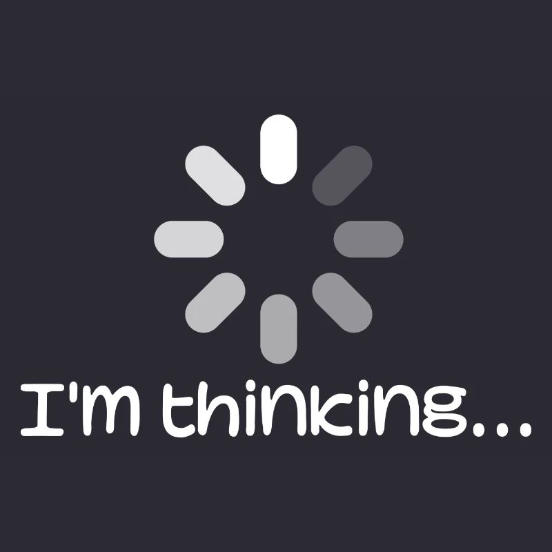 Graphic I'm thinking - Funny