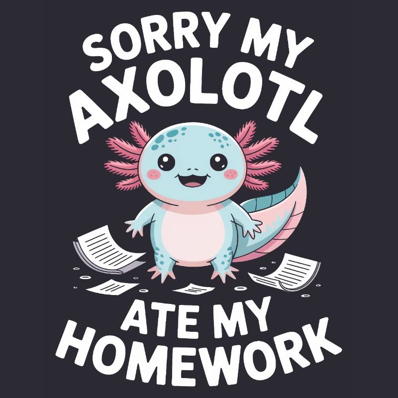 Axolotl a mangé mes devoirs