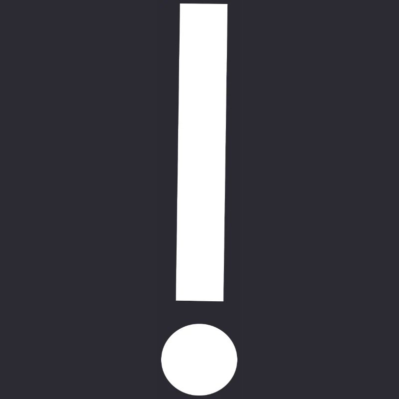 Exclamation Mark Template Design Pattern
