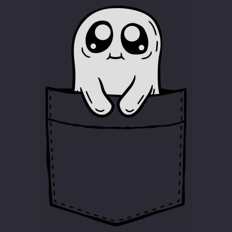 Chest pocket ghost take comic