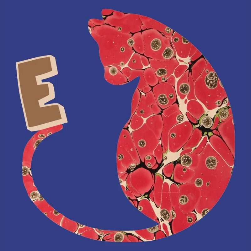 Lettre E avec Cat E 245