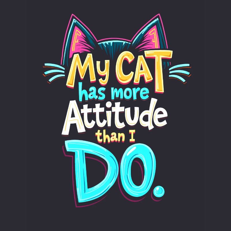 MON CHAT A PLUS D’ATTITUDE QUE MOI