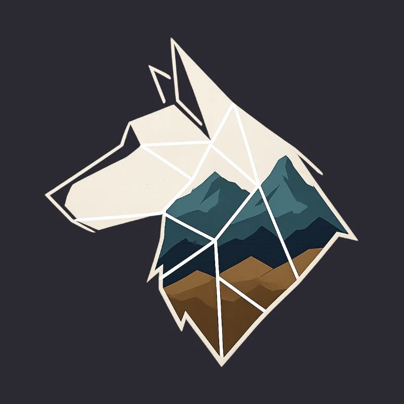 Geometrischer Wolf