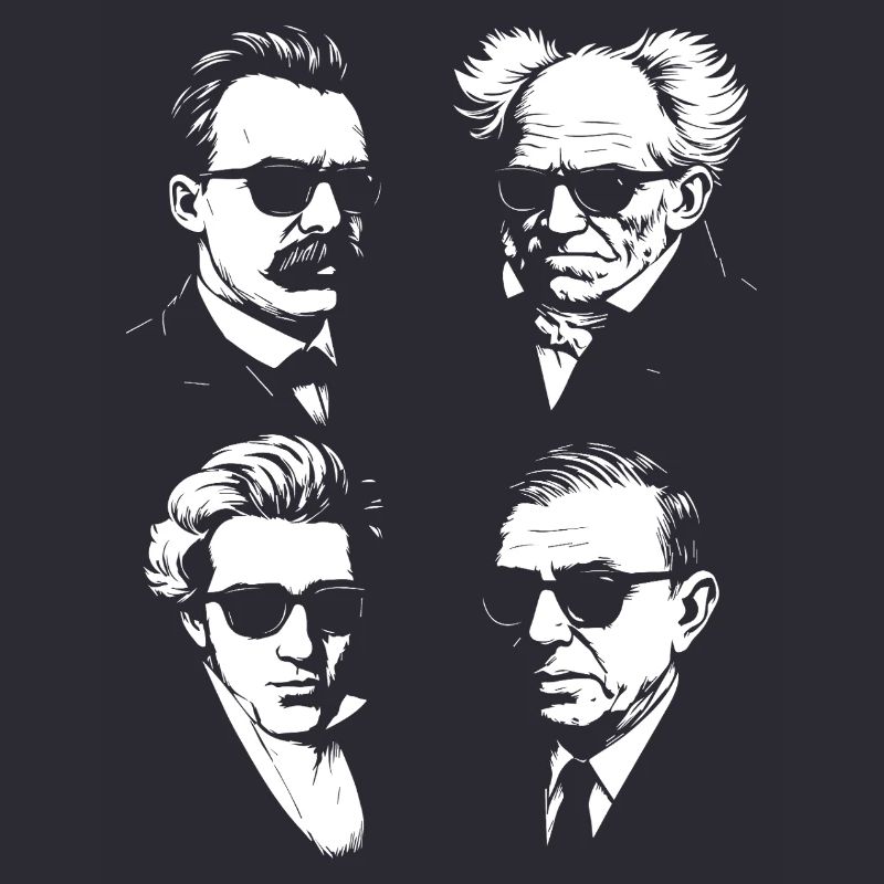 Existentialism philosophy design