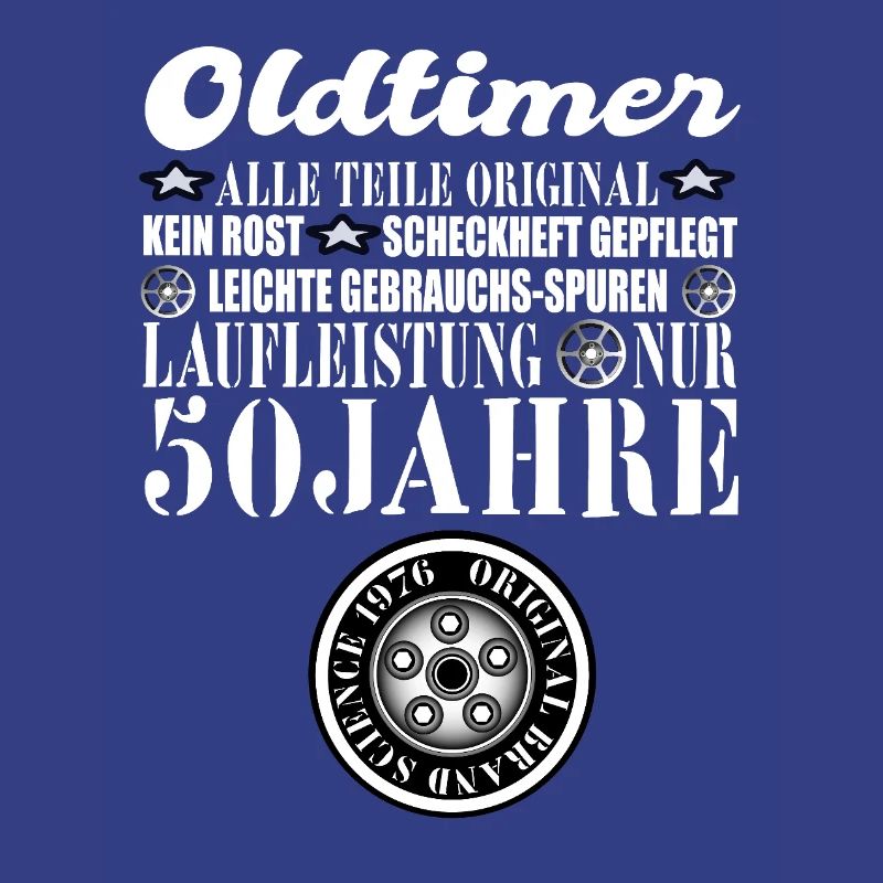 zum 50. Geburtstag - Oldtimer