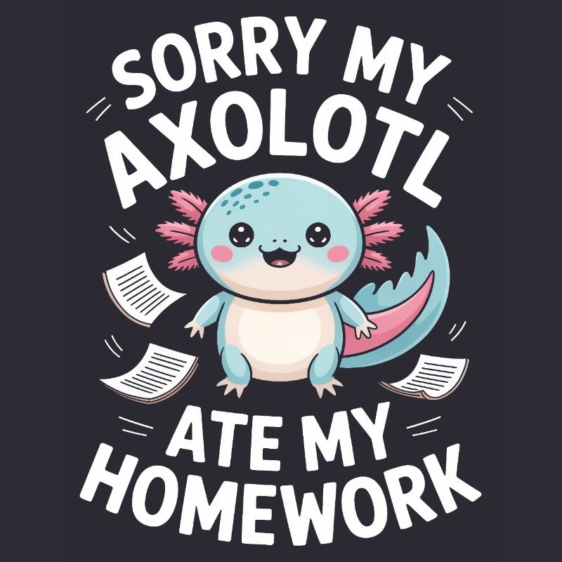 Axolotl a mangé mes devoirs