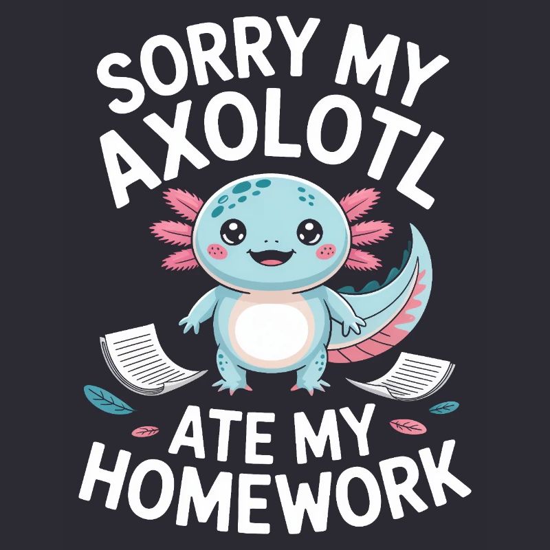 Excuse des devoirs d’Axolotl