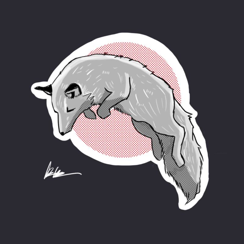 Jagd Schneefuchs