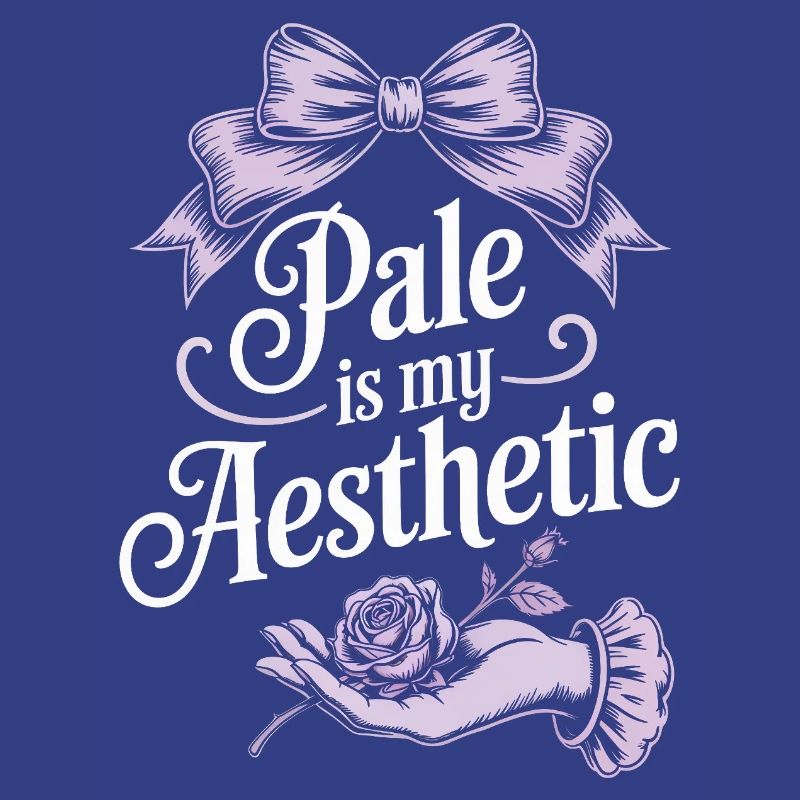 Pale Aesthetic Script with Bow