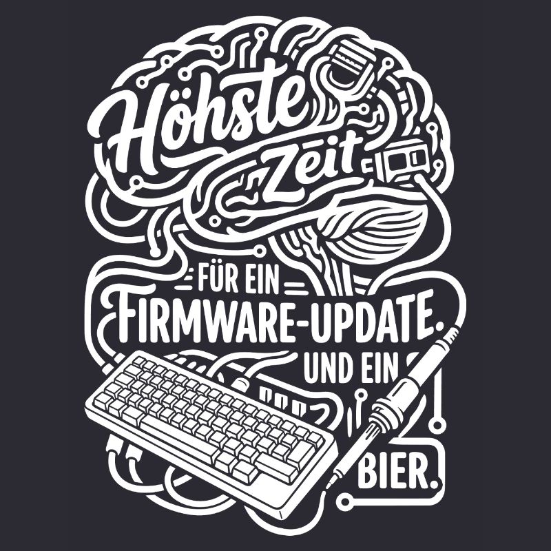 Hörste Zeit Firmware Update Nerd Humor