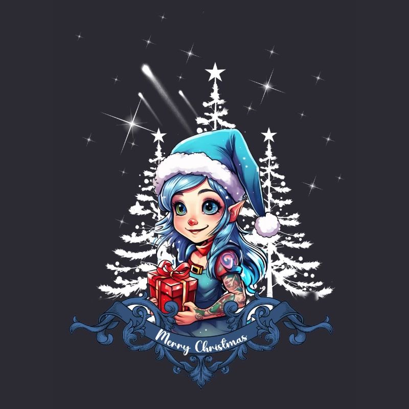 Fröhlicher Elf