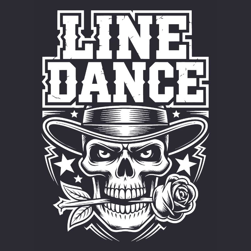 Line Dance Skull Tee