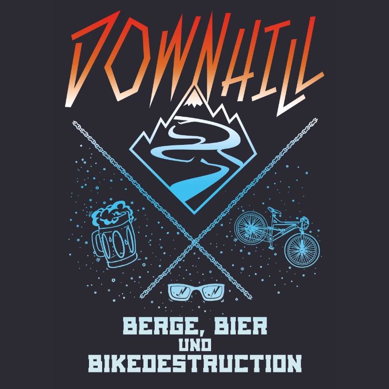 downhill