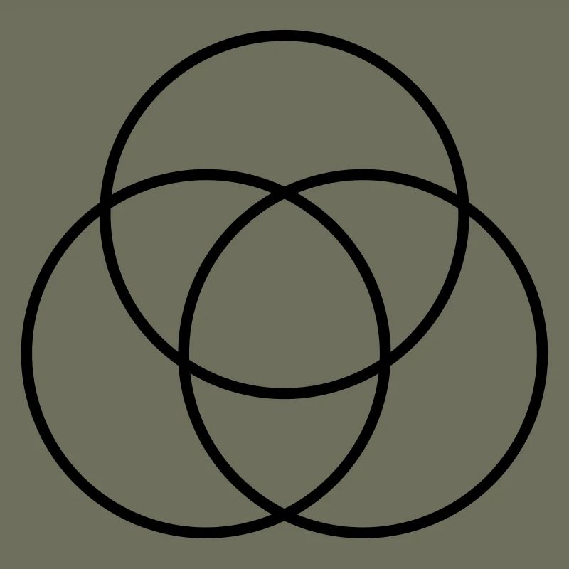 Three circles graphic DICK