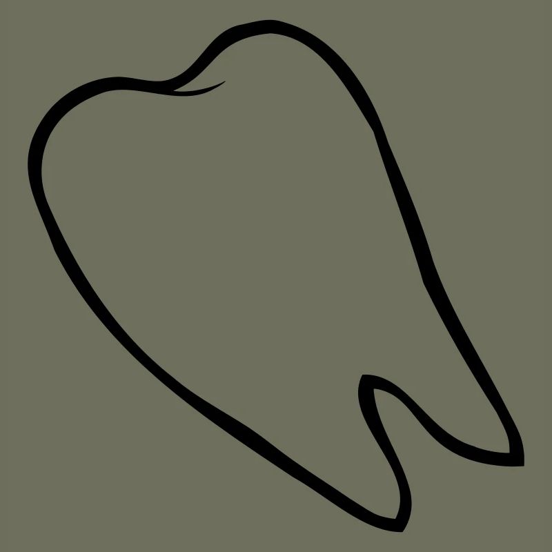 Verlorener Backenzahn Comic