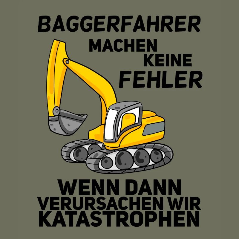 Bauarbeiter Baggerfahrer Bagger