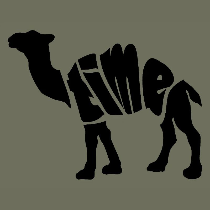 Time Kamel Geschenkidee/Motiv
