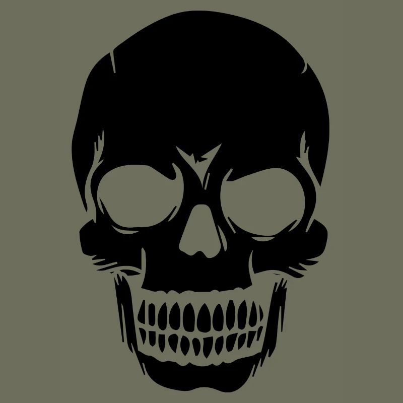 Skull White Skull Conception