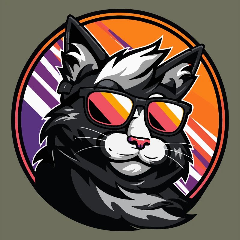 Cat Comic Cool