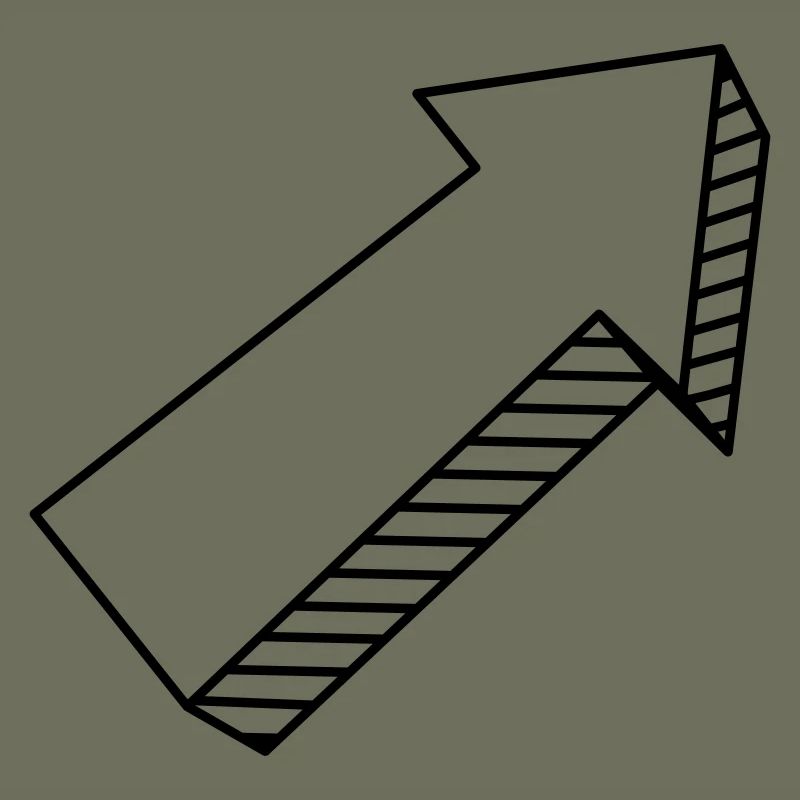 Flèche en 3D