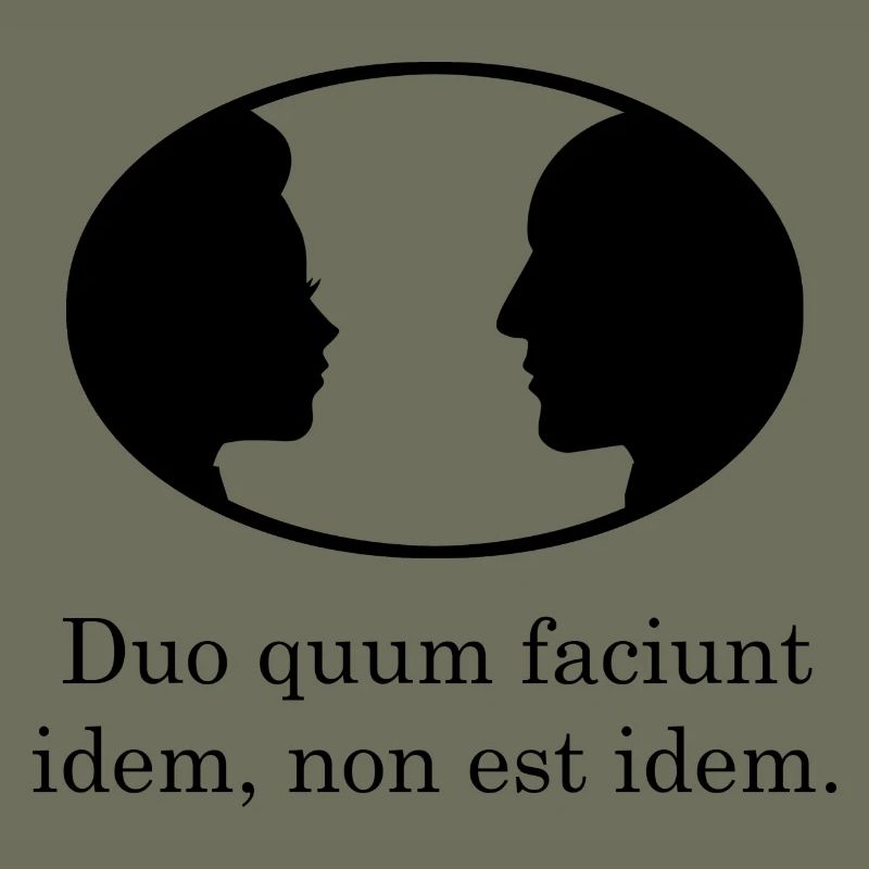 when two do the same Latin black