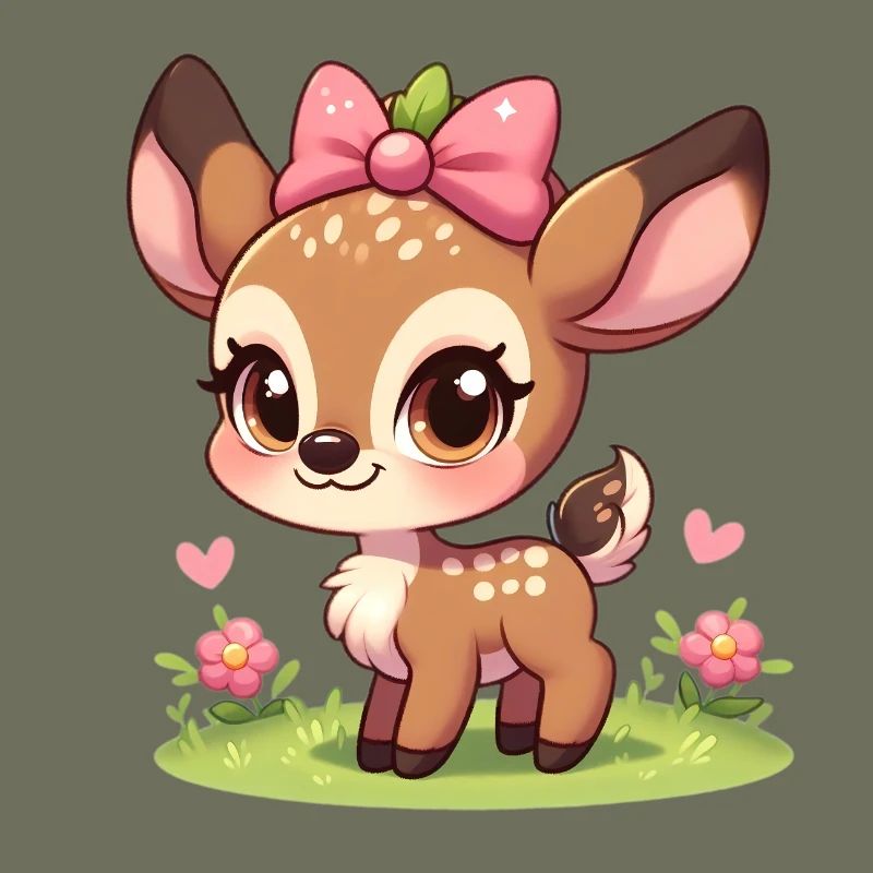 Petit Faon mignon 3