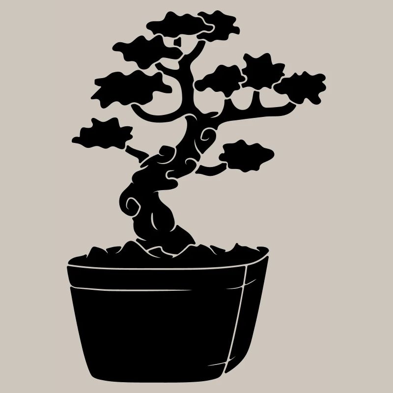 black bonsai baeumchen gaertner small tree m