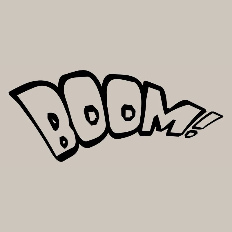 boom text fire hot tnt dynamite explode expl