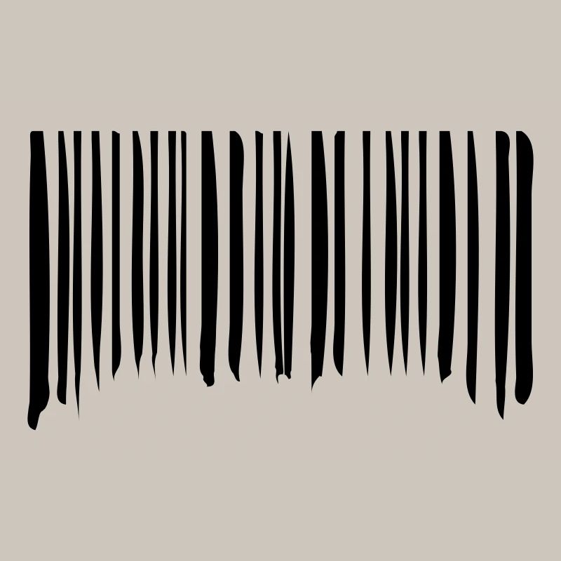Barcode Strokes Lines Scribbled Barcode Scan