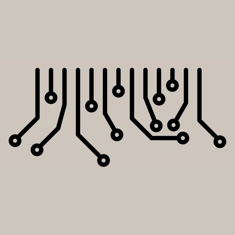 Circuit Board CPU Computer Admin Nerd Technique T-Shirt