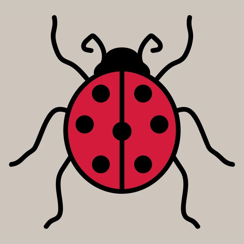 coccinelle petit mignon mignon coléoptère red dot