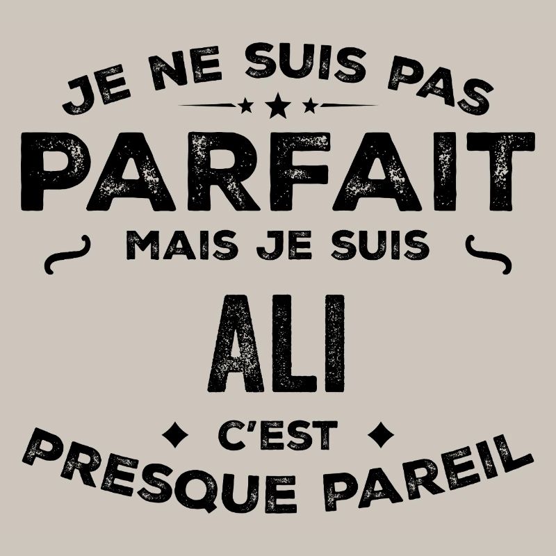 Ali – A Funny and Proud First Name, Legend