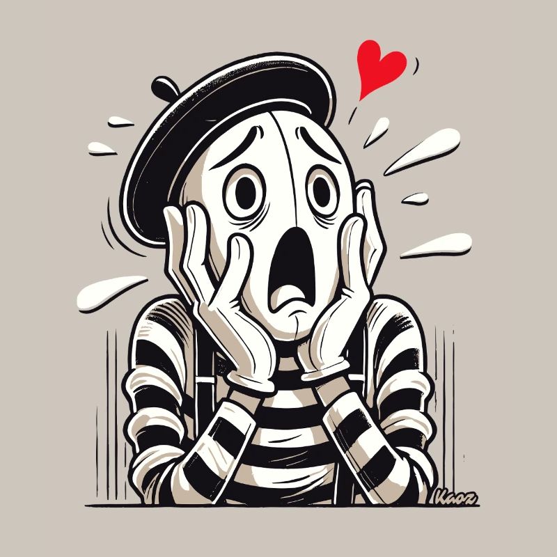 Dramatic pantomime – love or despair?