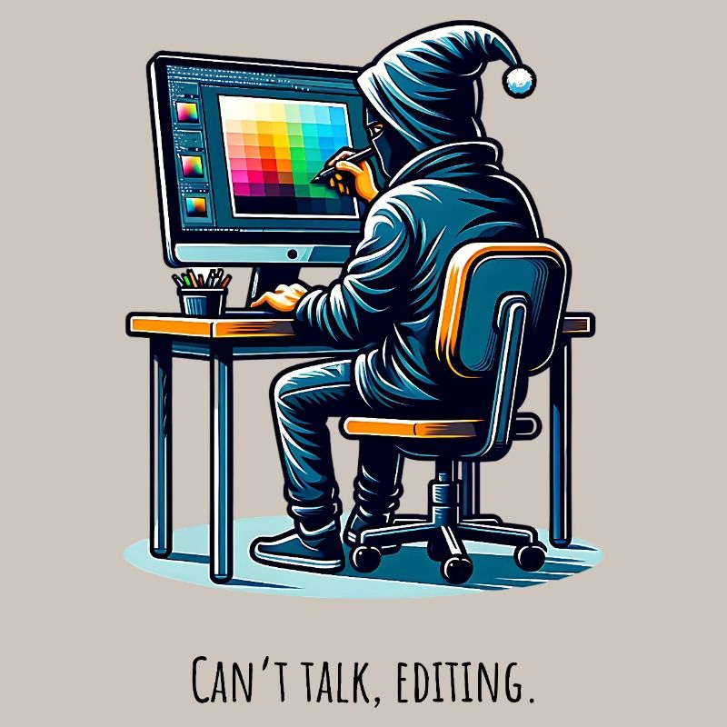 Editing Hacker - Creative in the Tunnel