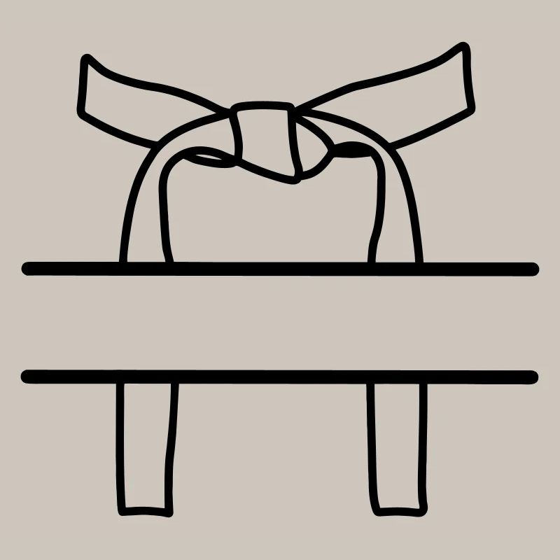 Transparentes Band oder Obi