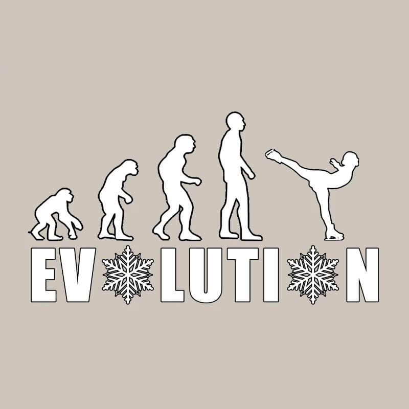 EVOLUTION EISKUNSTLAUF WINTER SCHNEE