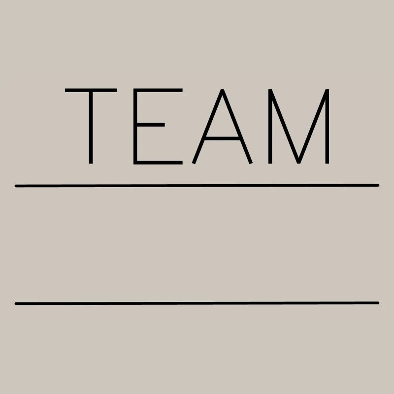 TEAM mit Platzhalter
