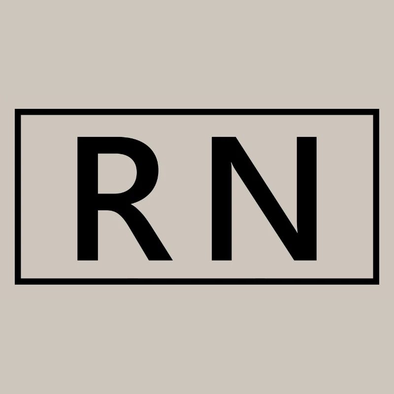 RN oder Registered Nurse Proud Graduated Nursing