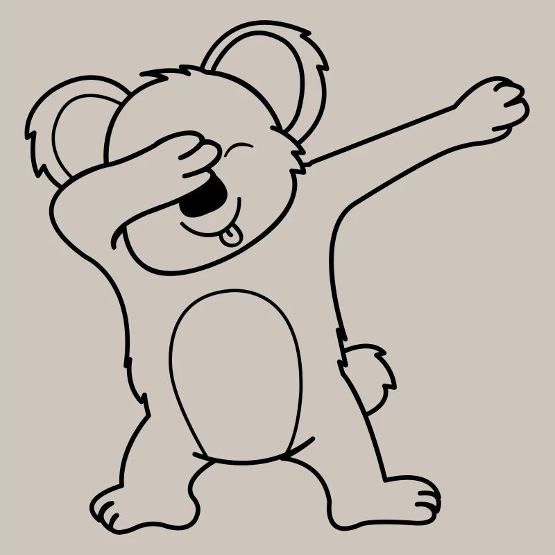 Koala Dabbing 01