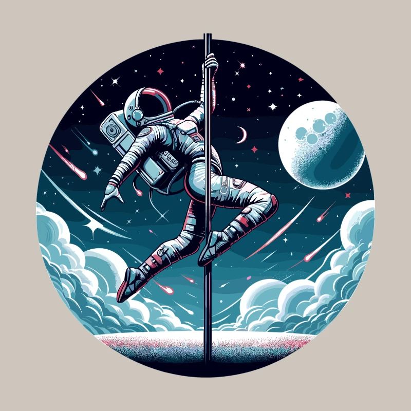 Pole Dance Astronaut Pole Dance Gift